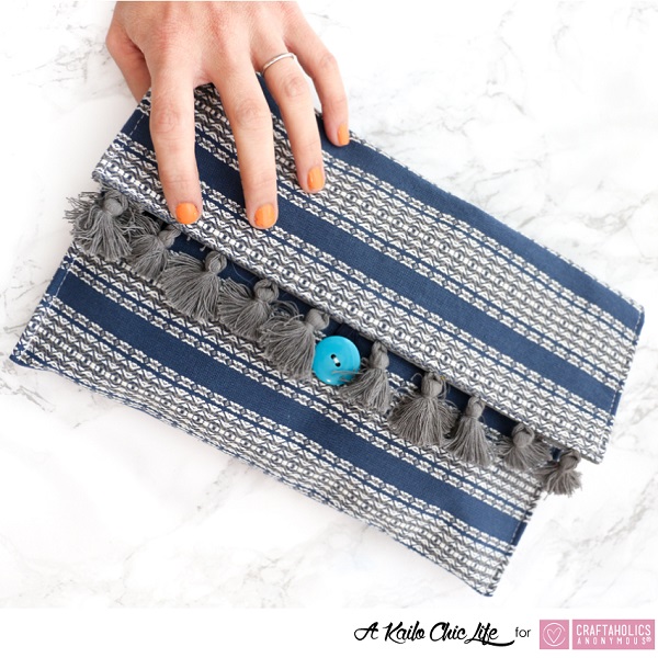 Tutorial: Quick placemat clutch purse