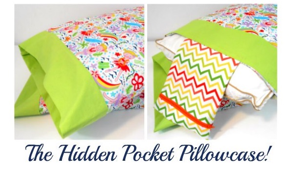 Tutorial: Pillowcase with a hidden pocket