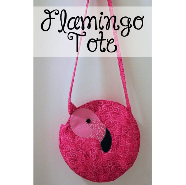 Free pattern: Flamingo tote