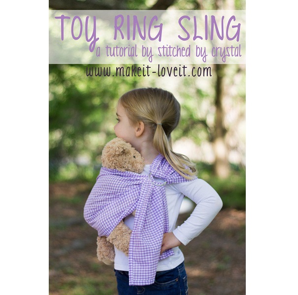 Tutorial: Ring sling doll carrier