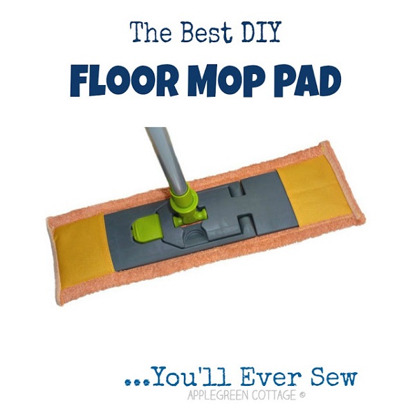 Tutorial: Reusable mop pads from an old towel