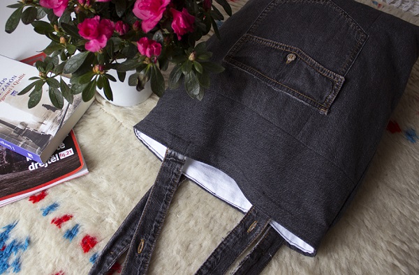 Tutorial: Make a tote from a denim shirt or jeans