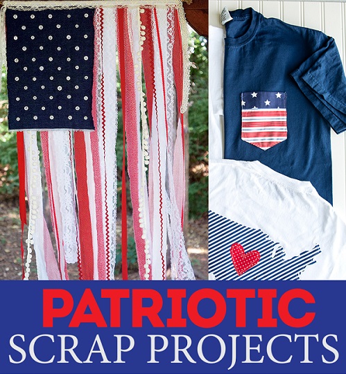 10 scrapbusting patriotic sewing projects