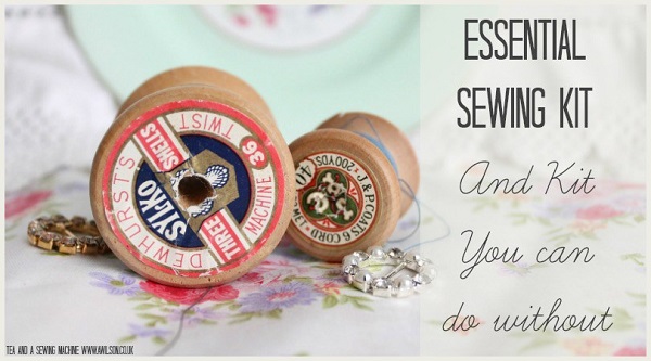 Sewing kit essentials, and the items you can do without