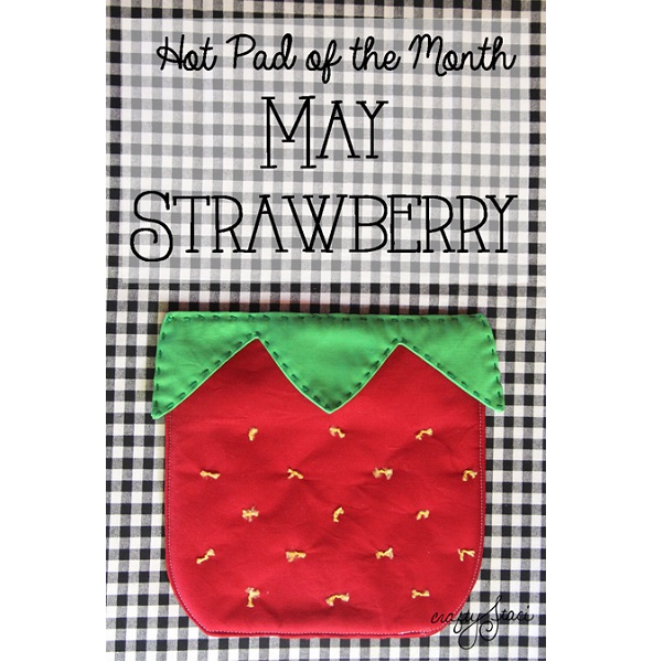 Tutorial: Strawberry hot pad