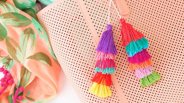 Tutorial: Tiered tassels