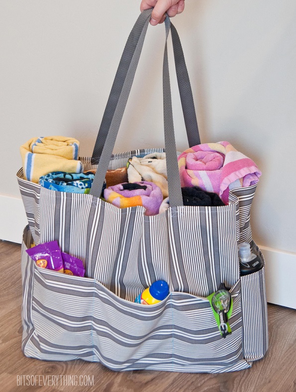 Tutorial: Pool tote bag