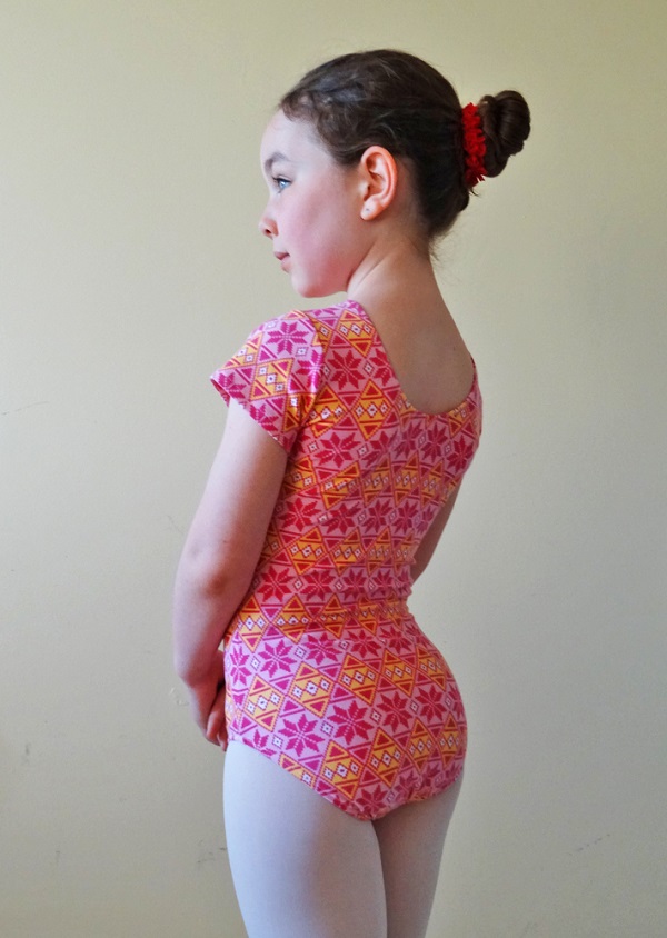 Tutorial: Draft and sew a girls' leotard