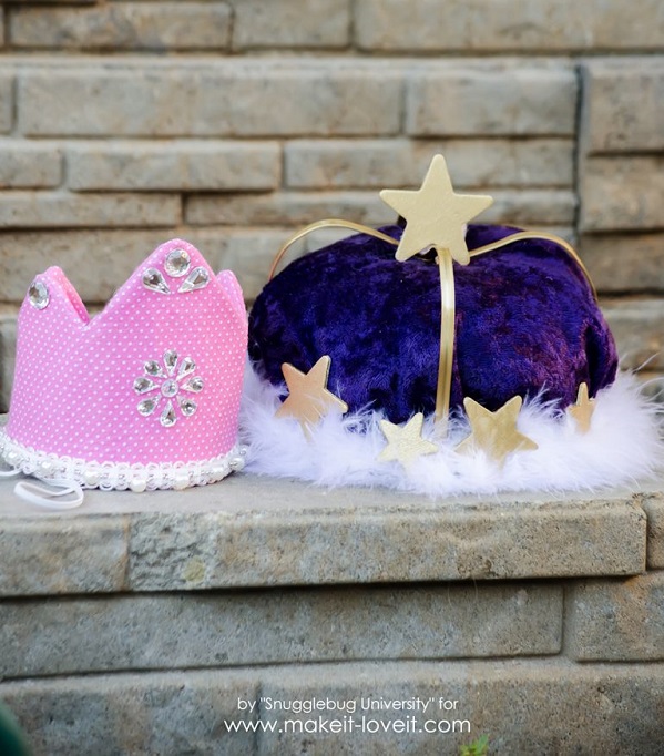 Tutorial: Mini birthday crowns in two styles