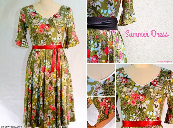 Free pattern: Faviola summer dress