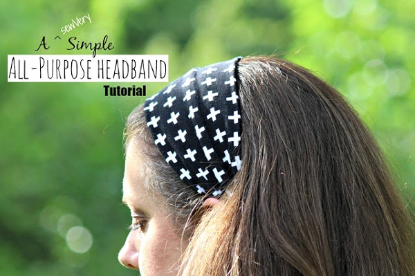 Tutorial: Simple all-purpose fabric headband