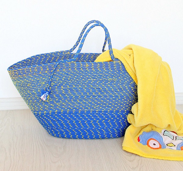 Tutorial: Sew an awesome rope tote