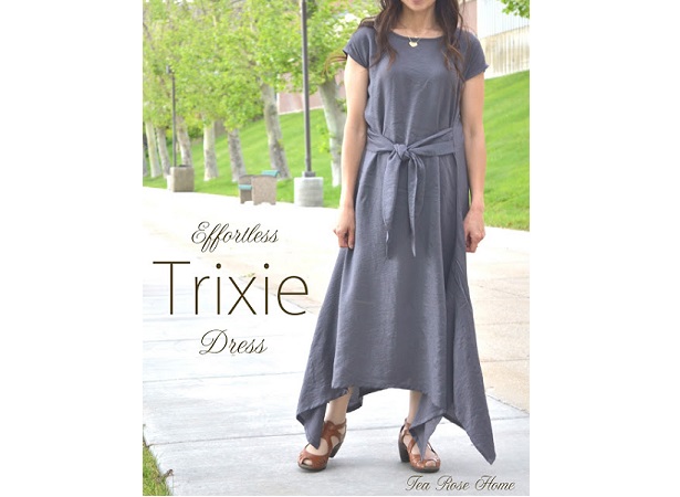  Free pattern: Effortless Trixie Dress