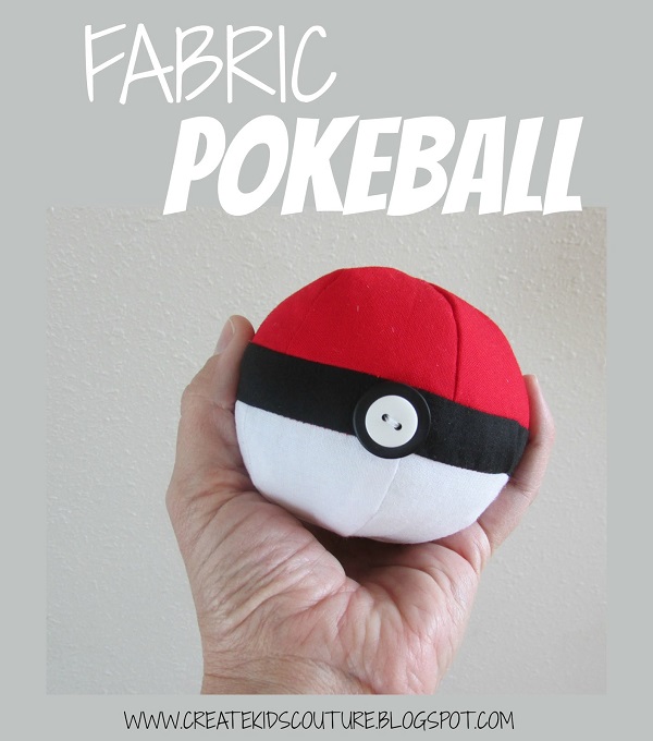 CKC Fabric Pokeball