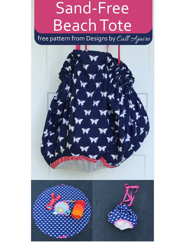 Tutorial: Sand-Free Beach Tote