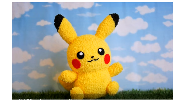 Video tutorial: Pikachu sock plushie