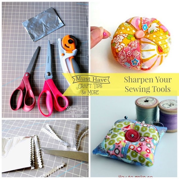 Tips for keeping your sewing tools sharpened