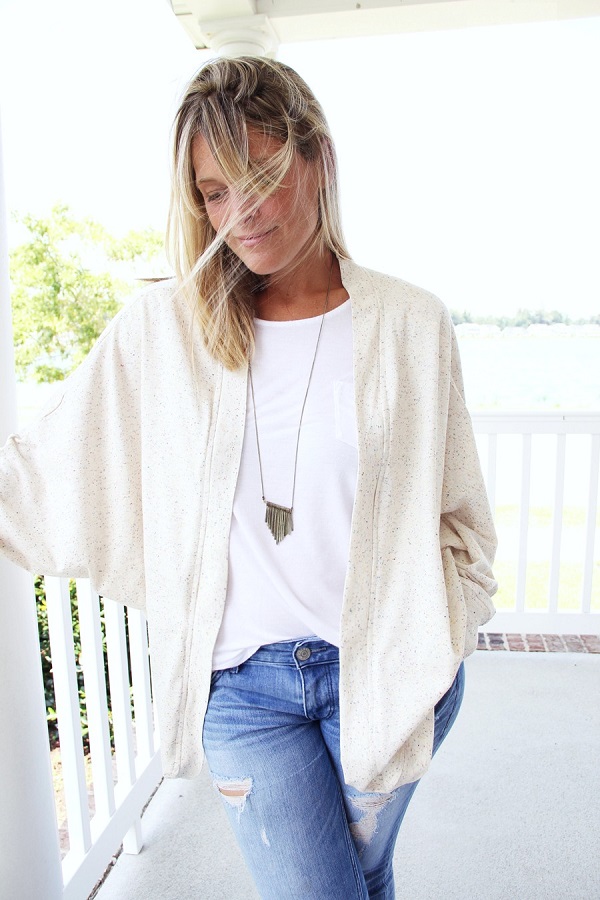 Tutorial: Slouchy Cardi