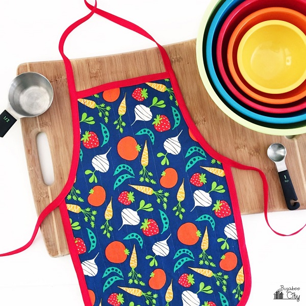 Free pattern: Kid's Cooking Apron