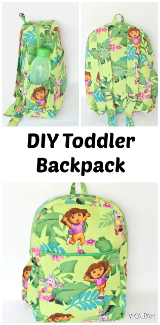 DIY Toddler backpack