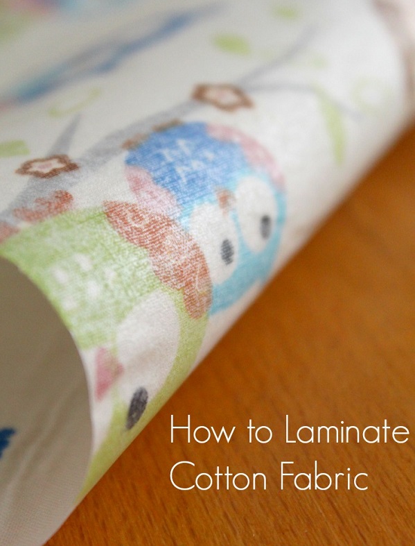 Tutorial: Make your own laminated cotton fabric