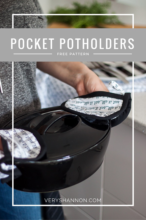 Free pattern: Pocket potholders