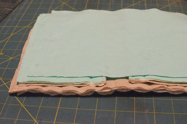 Tutorial: Linen and flannel pot holder