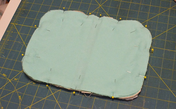 Tutorial: Linen and flannel pot holder