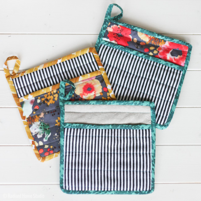 Tutorial: Simple quilted potholder