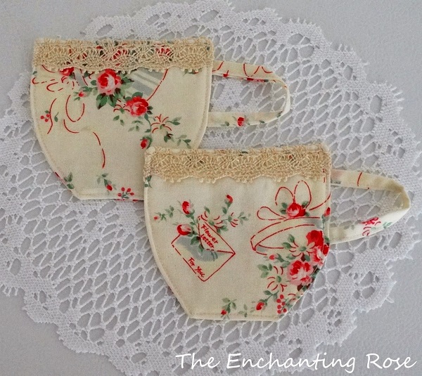 Tutorial: Tea cup fabric coasters