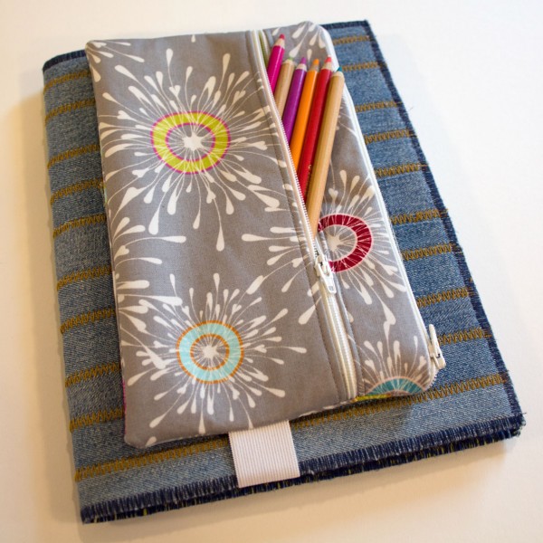 Tutorial: 2-pocket pencil pouch