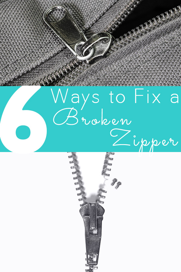 Round-up: 6 ways to fix a broken zipper