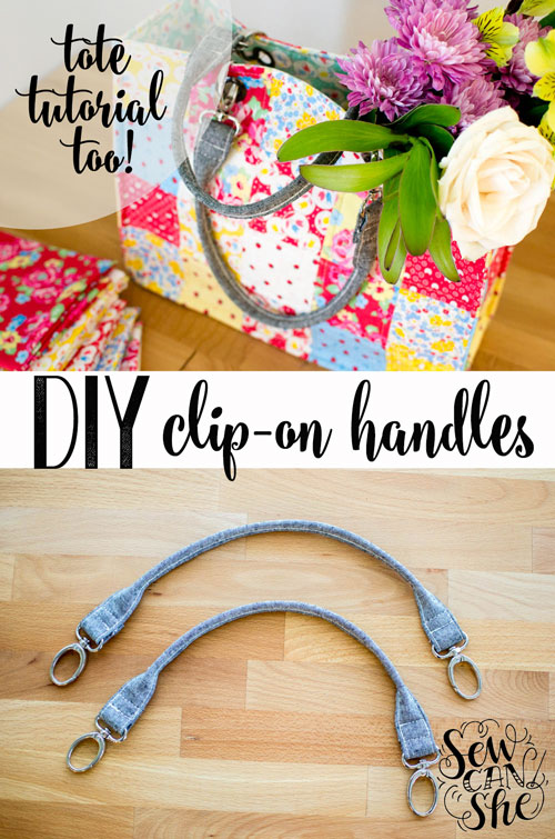 Tutorial: Clip on purse handles