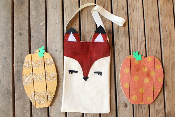 Free pattern: Woodland fox tote bag