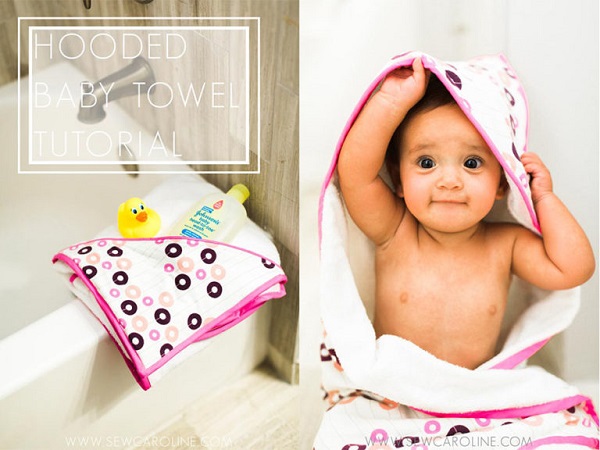 Tutorial: Hooded baby towel