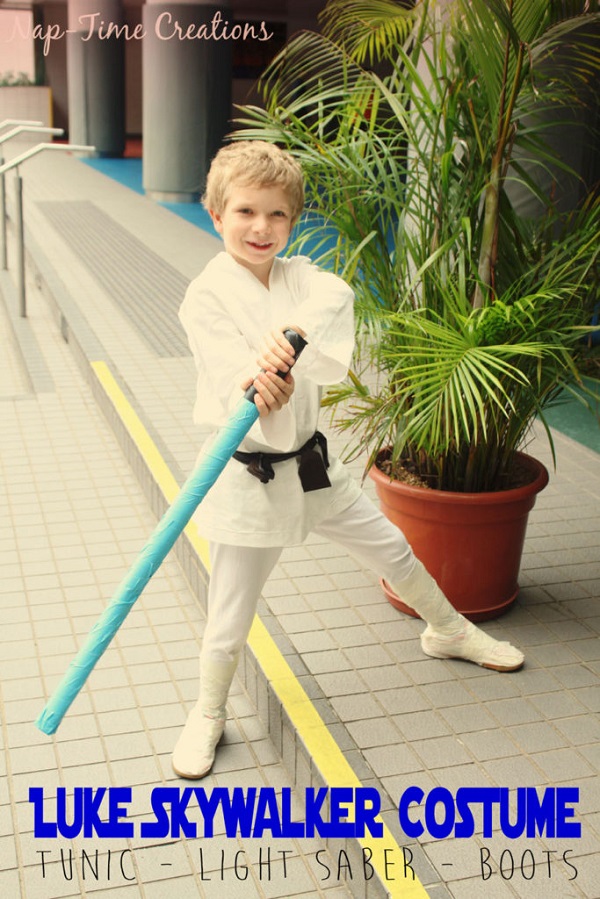 Tutorial: Make a kids Luke Skywalker costume 