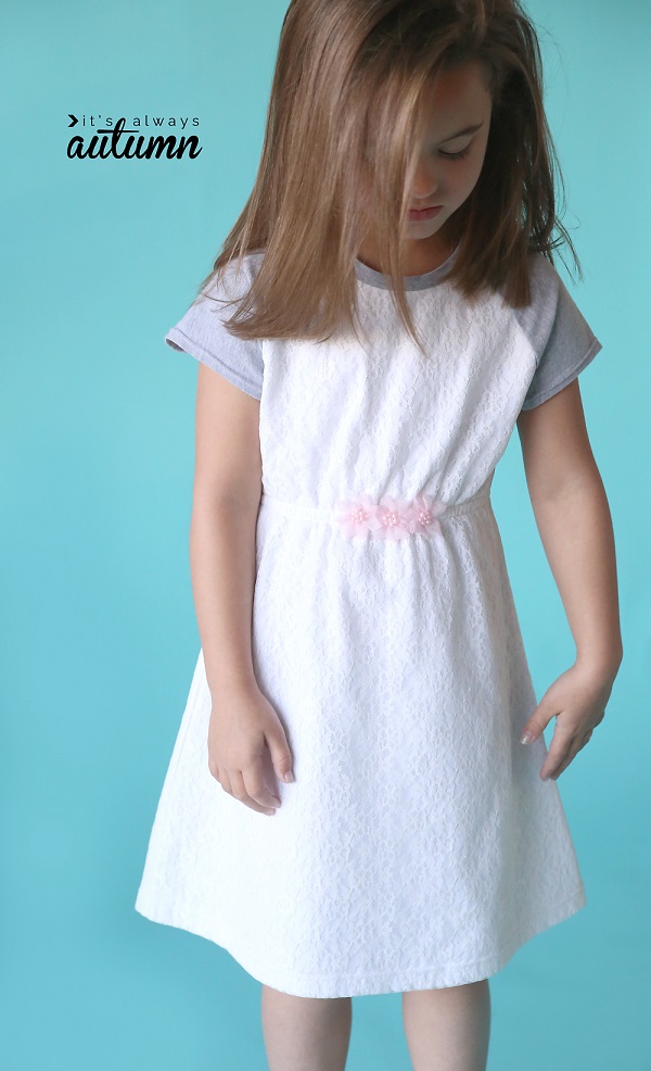 Free pattern: Play All Day dress with raglan sleeves