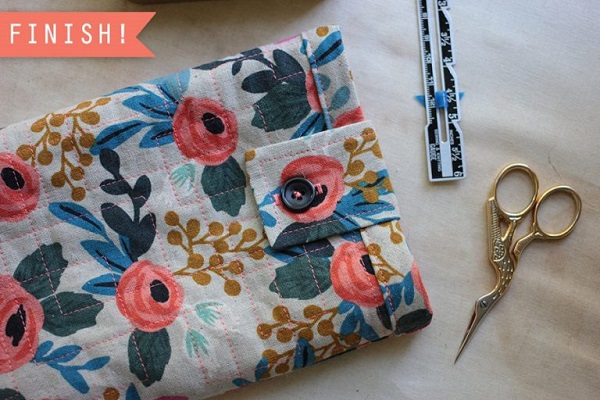 Tutorial: Quilted tablet sleeve