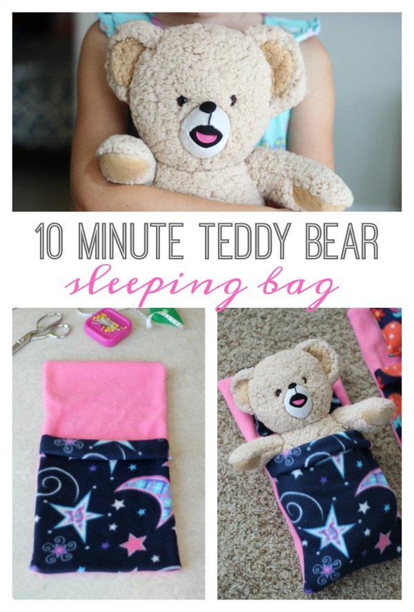 Tutorial: Teddy bear sleeping bag