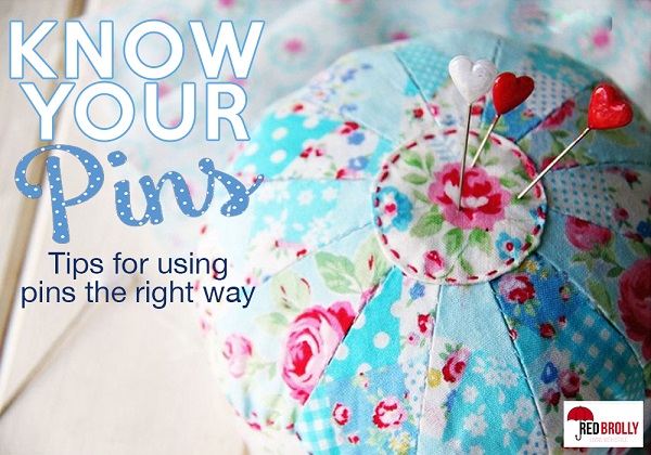 Tutorial: Choosing the right pins for your sewing project