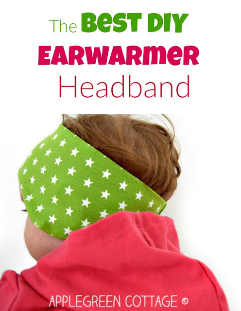 Free pattern: Fleece earwarmer headband for baby