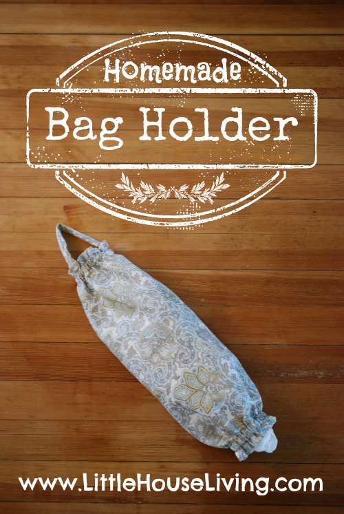 Tutorial: How to sew a plastic bag holder