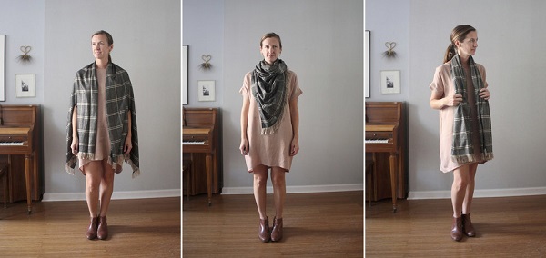 Tutorial: Sew a versatile cape-scarf for fall layering