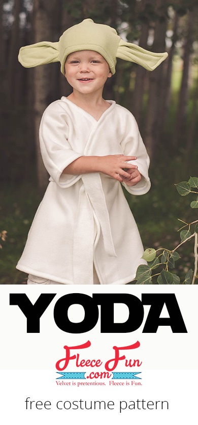 Tutorial: Fleece Yoda costume