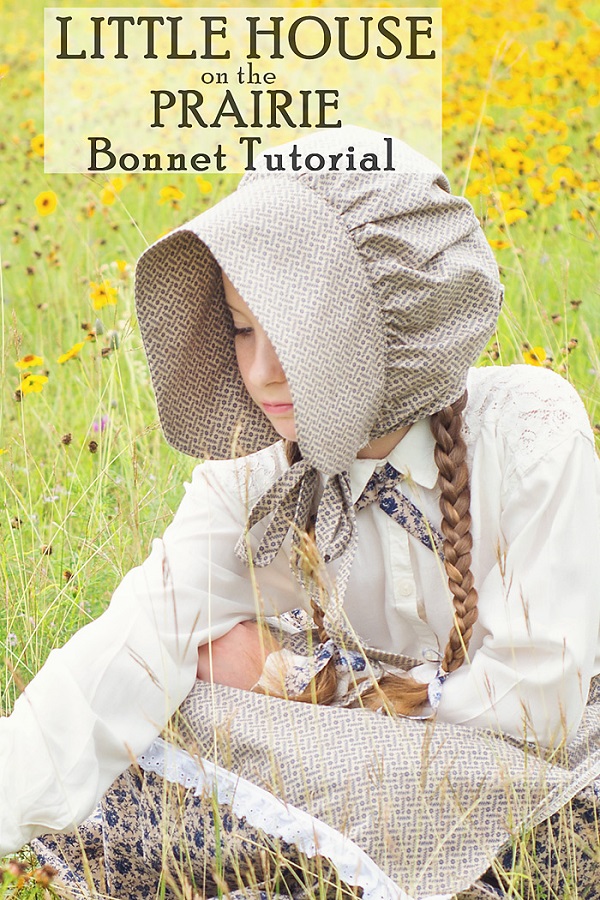 Tutorial: Little House on the Prairie bonnet