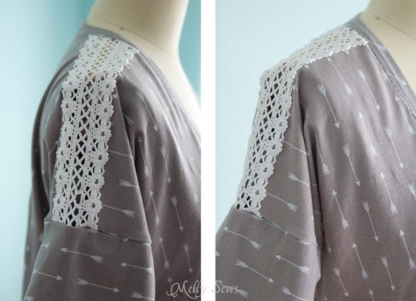 Tutorial: Sewing lace insets