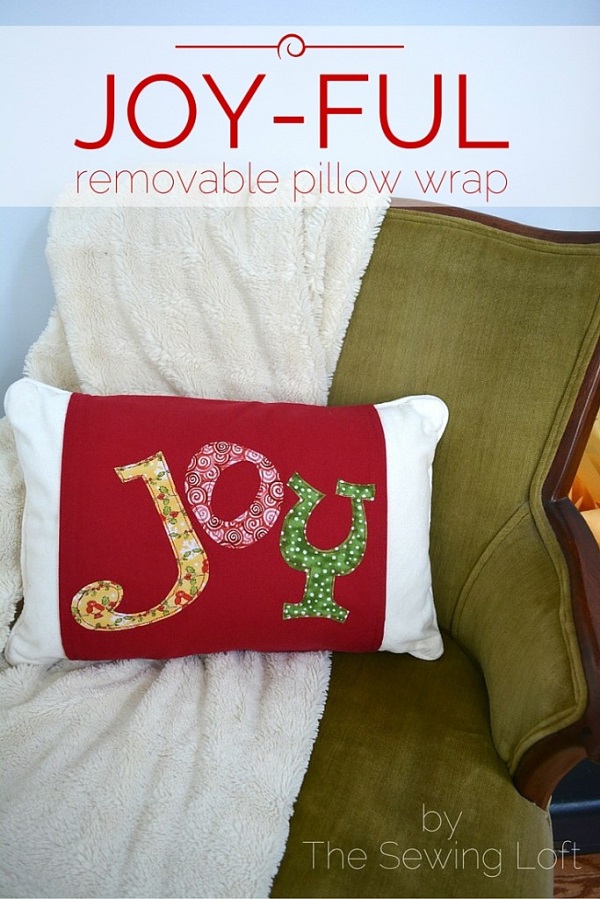 Tutorial: Joy pillow wrap