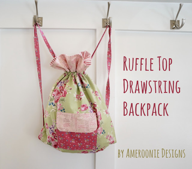 ruffle-top-drawstring-backpack