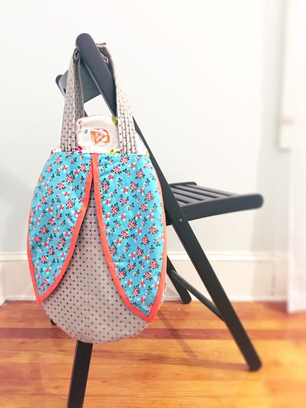 Free pattern: Ladybug tote bag