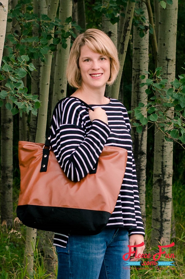 Tutorial: Leather tote bag